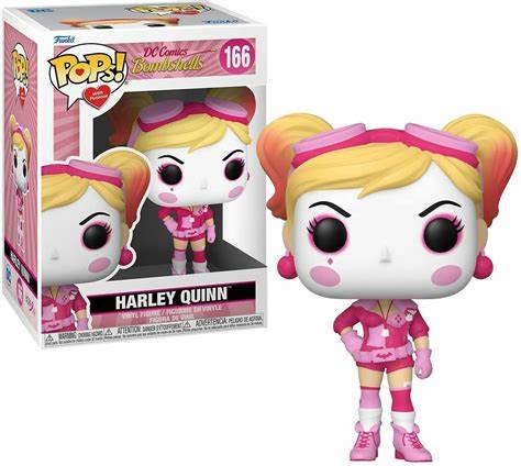 Funko POP! DC Comics Bombshells #166 - Harley Quinn + PROTECTOR!