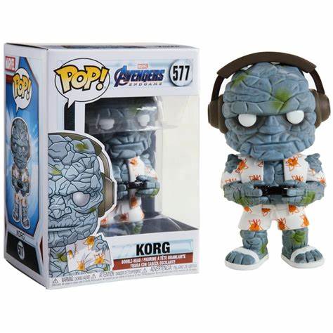 Funko POP! Avengers ENDGAME #577 - KORG + PROTECTOR!