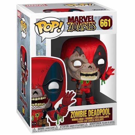 Funko POP! Marvel Zombies #661 - Zombie DEADPOOL + PROTECTOR!