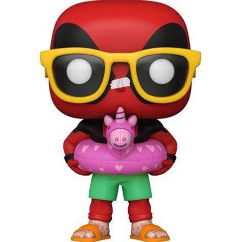 Funko POP! Deadpool #929 - Lazy River Deadpool EB Games Exclusive + PROTECTOR!