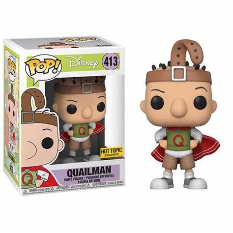 Funko POP! Disney #413 - Quailman Hot Topic Exclusive + PROTECTOR!