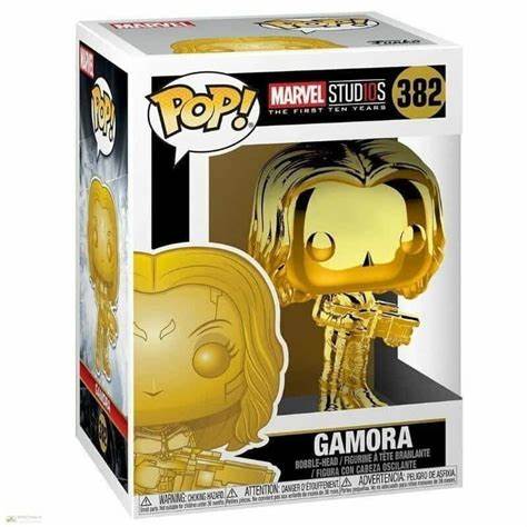 Funko POP! Marvel Studios - The First Ten Years: Guardians of the Galaxy #382  Gamora + Free Protector