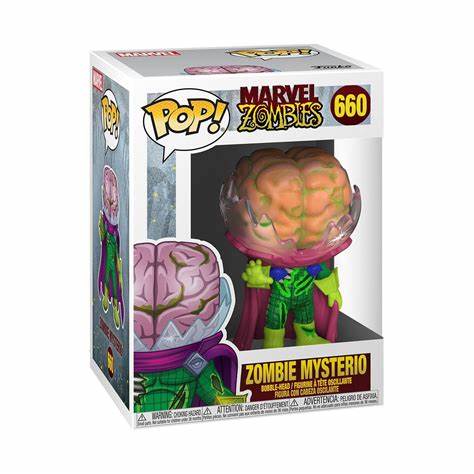 Funko POP! Marvel Zombies #660 - Zombie Mysterio + PROTECTOR!