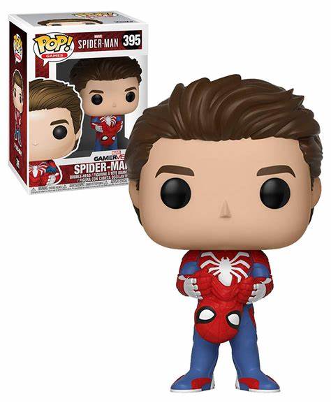 Funko Pop! Marvel Games: Spider-Man #395 + PROTECTOR!