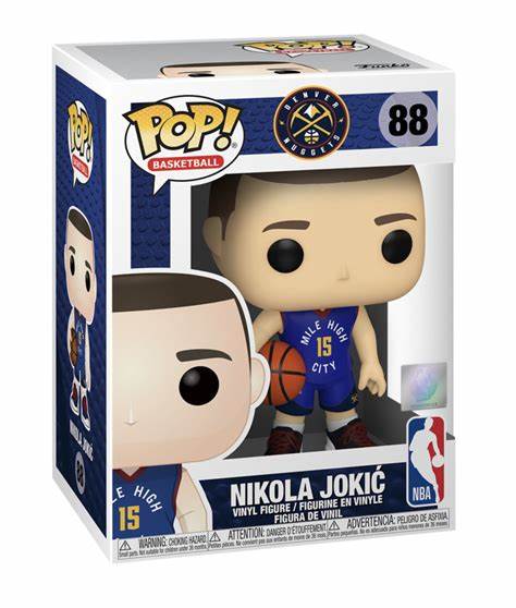 Funko POP! NBA Basketball Denver Nuggets #88 - Nikola Jokic + PROTECTOR!