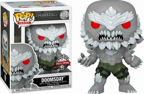 Funko POP! Heroes: Injustice #408 - Doomsday Special Edition + PROTECTOR!