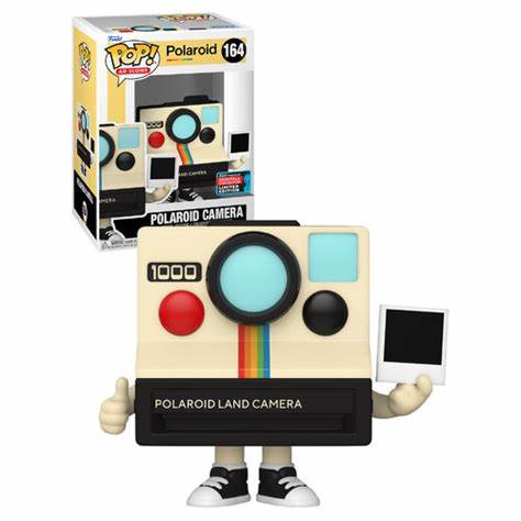 Funko POP! Polaroid Camera #164 2022 fall convention exclusive + PROTECTOR!