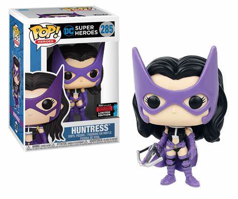 Funko POP! Heroes: DC #285 - Huntress 2019 fall convention + PROTECTOR!