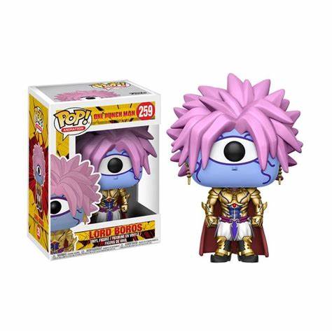 Funko POP! Animation: One Punch Man #259 - Lord Boros (VAULTED) + PROTECTOR !