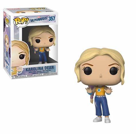 Funko POP! Marvel: Runaways #357 - Karolina Dean + PROTECTOR!