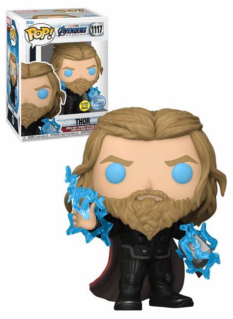 Funko POP! Marvel: Avengers #1117 - Thor GITD Special Edition + PROTECTOR!