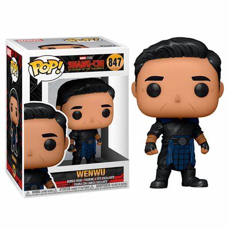 Funko POP! Marvel: Shang Chi #847 - Wenwu + PROTECTOR!