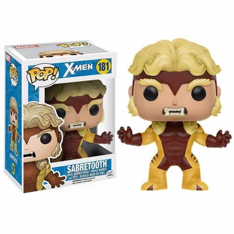 Funko Pop! Marvel X-MEN #181 - Sabretooth + PROTECTOR!