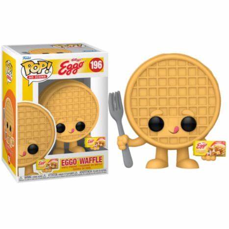 Funko POP! AD Icons - #196 - Eggo Waffle + PROTECTOR!