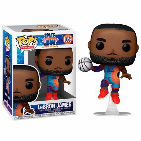 Funko POP! Movies: Space Jam A New Legacy LeBron James 1059 + FREE PROTECTOR!