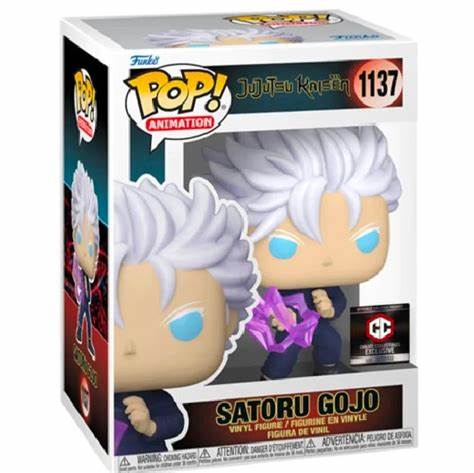 Funko POP! Jujutsu Kaisen Satoru Gojo 1137 Chalice Collectibles Exclusive + Free Protector!