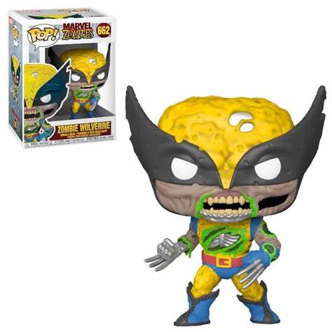 Funko POP! Marvel Zombies #662 - Zombie Wolverine + protector!