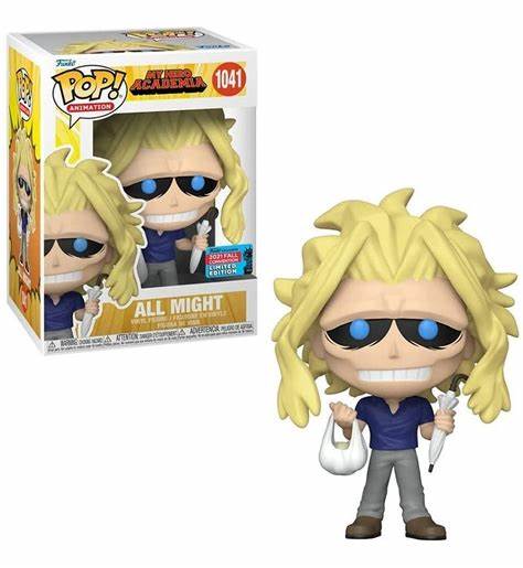 Funko POP! My Hero Academia #1041 - All Might 2021 Fall Convention Exclusive + PROTECTOR!