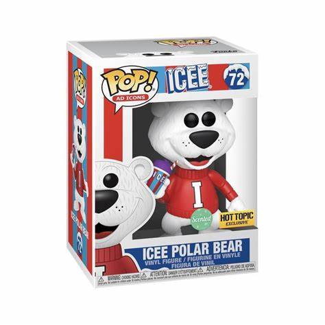 Funko POP! Ad Icons ICEE #72 - Icee Polar Scented Hot Topic Exclusive + PROTECTOR!