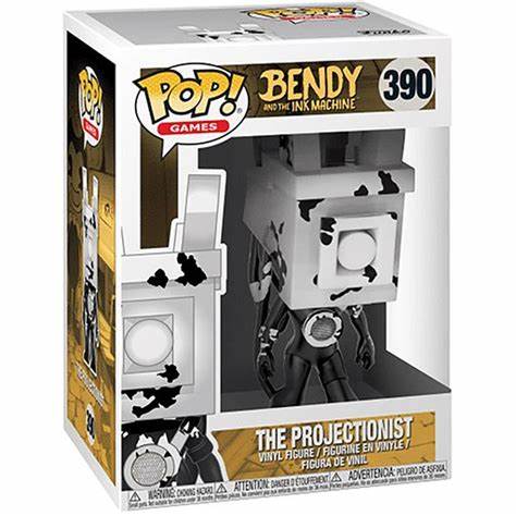 Funko POP! Games: Bendy And The Ink Machine #390 - The Projectionist + PROTECTOR!