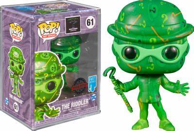 Funko POP! Art Series #61 - The Riddler Special Edition + PROTECTOR!