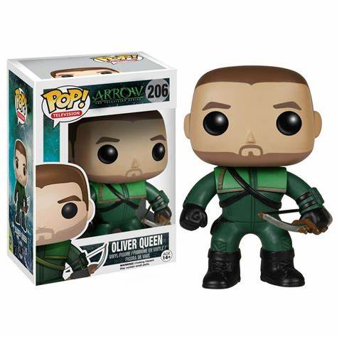 Funko POP! Television: THE ARROW #206 - Oliver Queen + PROTECTOR!