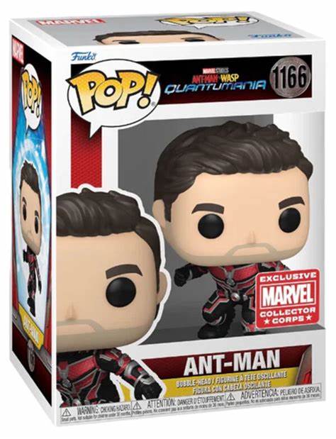 Funko POP! Marvel Ant Man AND WASP #116 - Ant Man Marvel Collector Corps + PROTECTOR!