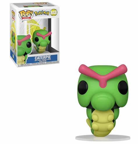 Funko POP! Games: Pokemon #848 Caterpie + Protector!