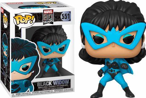 Funko POP! Marvel 80 years #551 - Black Widow + PROTECTOR!