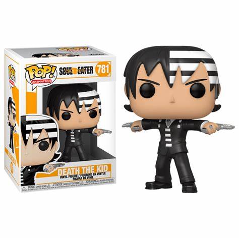 Funko POP! Soul Eater - Death The Kid #781 (VAULTED) + PROTECTOR!