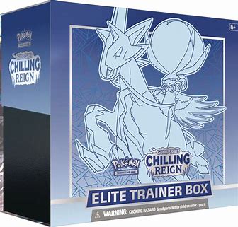Pokemon TCG! Sword and Shield Elite Trainer Box Chilling Reign SEALED