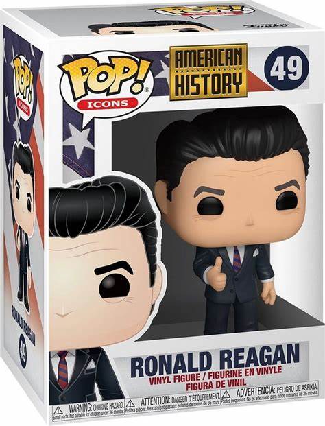 Funko POP! Icons - American History #49 - Ronal Reagan + PROTECTOR!