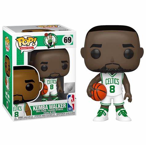 Funko POP! NBA Basketball Boston Celtics 69 - Kemba Walker + FREE PROTECTOR! (VAULTED)