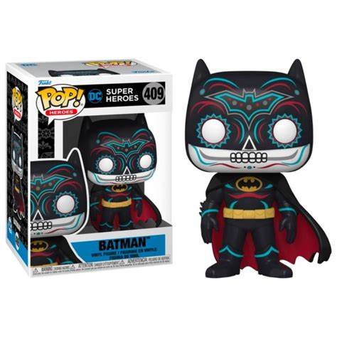 Funko POP! DC Heroes #409 - Day of the Dead Batman + PROTECTOR!