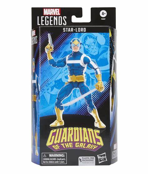 Marvel Legends - Star Lord First Appearance Guardians Of The Galaxy  (box damage)