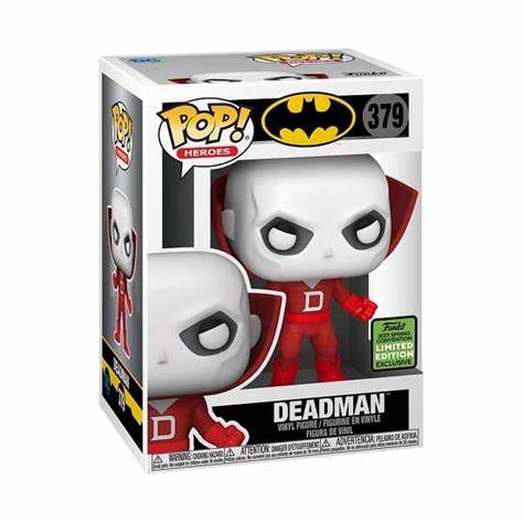 Funko POP! Heroes: Batman - Deadman #379 Funko 2021 Spring Convention Exclusive + PROTECTOR!
