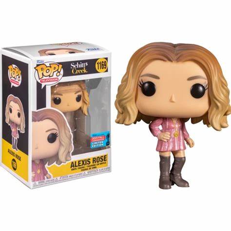 Funko Pop! Schitts Creek 1169 - Alexis Rose Funko 2021 Fall Convention Exclusive + PROTECTOR!