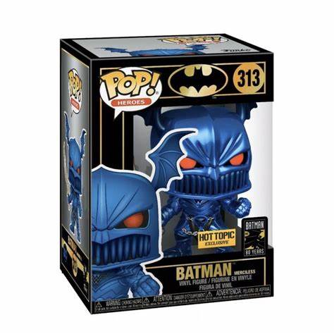 Funko POP! Heroes: Batman Merciless #313 Hot Topic Exclusive + PROTECTOR!