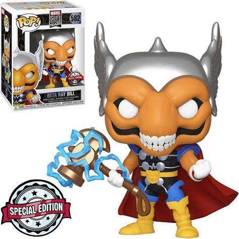 Funko POP! Marvel 80 Years - Beta Ray Bill Special Edition (VAULTED) + Protector!