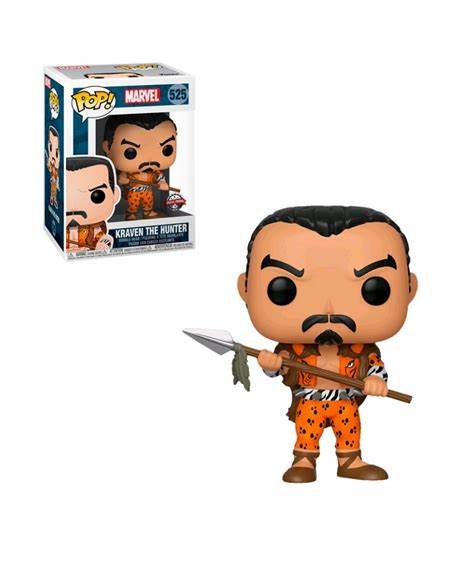 Funko POP! Marvel #525 - Kraven The Hunter Special Edition + PROTECTOR!