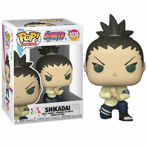 Funko POP! Animation: Boruto Naruto Next generations: Shikadai #1039 + Protector!