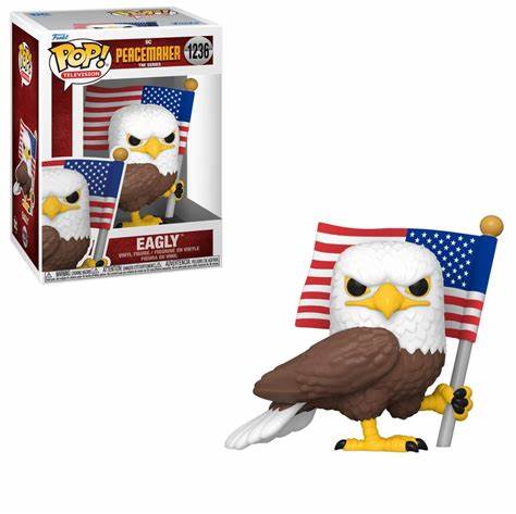 Funko POP! Television: Peacemaker #1236 - Eagly + PROTECTOR!