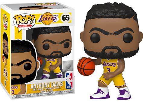 Funko POP! Basketball Los Angeles Lakers #65 - Anthony Davis + PROTECTOR!