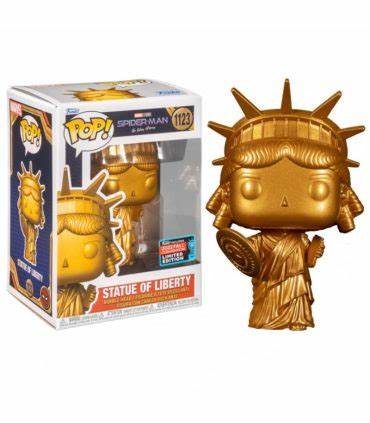 Funko POP! Marvel - Spiderman No way Home - #1123 - Statue of Liberty 2022 fall convention + PROTECTOR!