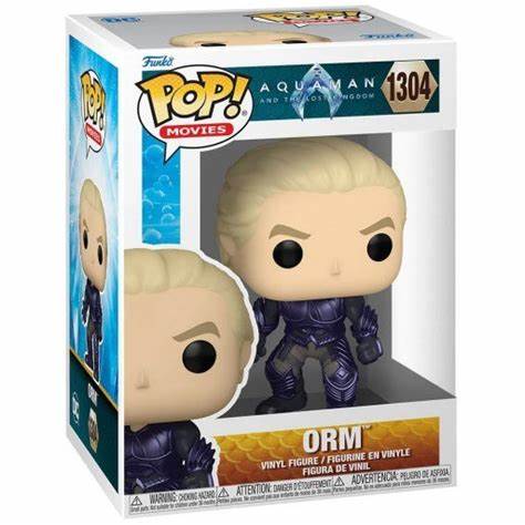 Funko POP! Movies: Aquaman #1304 -Orm + PROTECTOR!