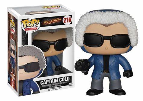 Funko POP! Television: Flash #216 - Captain Cold + PROTECTOR!