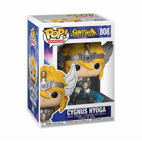 Funko POP! Saint Seiya Knights of the Zodiac 808 Cygnus Hyoga + FREE PROTECTOR!