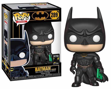 Funko POP! DC Batman Forever 289 Batman 80 Years Exclusive + PROTECTOR!