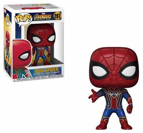 Funko POP!  Marvel Avenger Infinity War Iron Spider #287 + PROTECTOR!