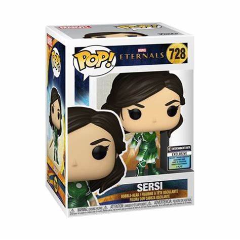 Funko POP! Marvel: Eternals #728 - Sersi EE Exclusive + PROTECTOR!